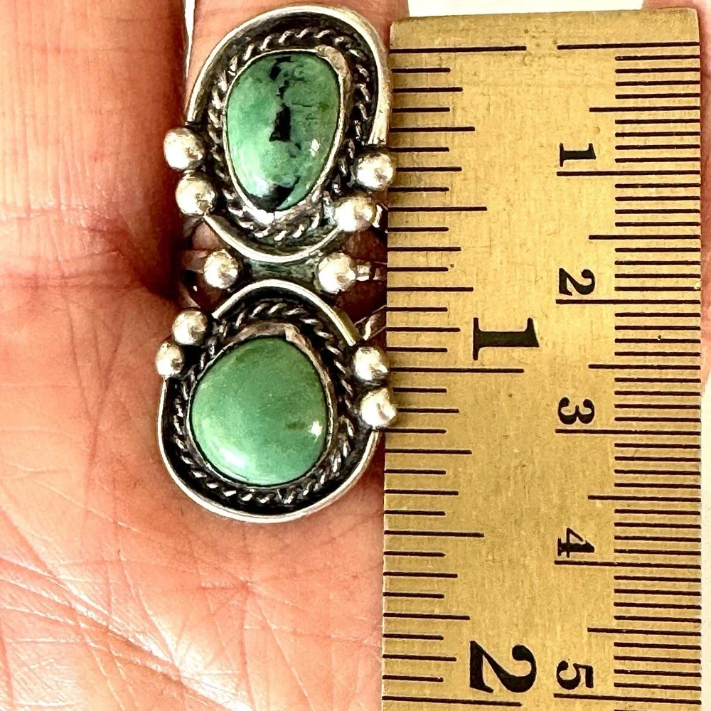 Native American Navajo Indian Turquoise Jewelry tested sterling or